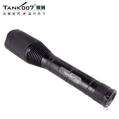 TANK007探客CI03大勻光伸縮調(diào)焦式手電投射、無干擾雜散光