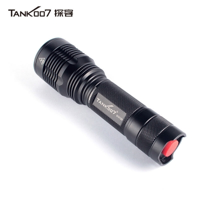 TANK007探客戶(hù)外執(zhí)勤，執(zhí)法，巡邏遠(yuǎn)射防水戶(hù)外LED超亮手電筒DU126