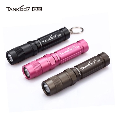 TANK007防狼手電led手電筒迷你進口燈珠超亮聚光超亮防水E09探客