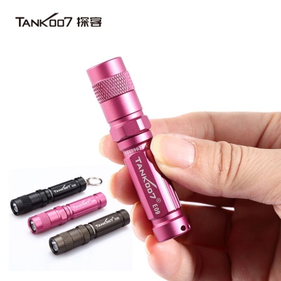 TANK007防狼手電led手電筒迷你進口燈珠超亮聚光超亮防水E09探客