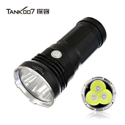 TANK007探客KC11強(qiáng)光戶外搜索手電 大功率LED強(qiáng)光手電筒 多功能充電手電筒