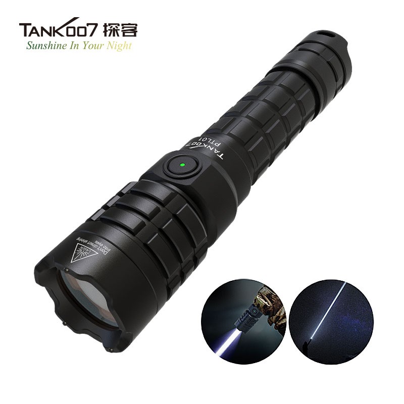 TANK007探客PTL01戰(zhàn)術(shù)型白色激光手電筒 大功率強(qiáng)光..